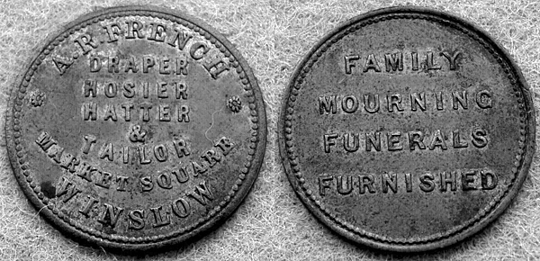 Token advertising A.R. French